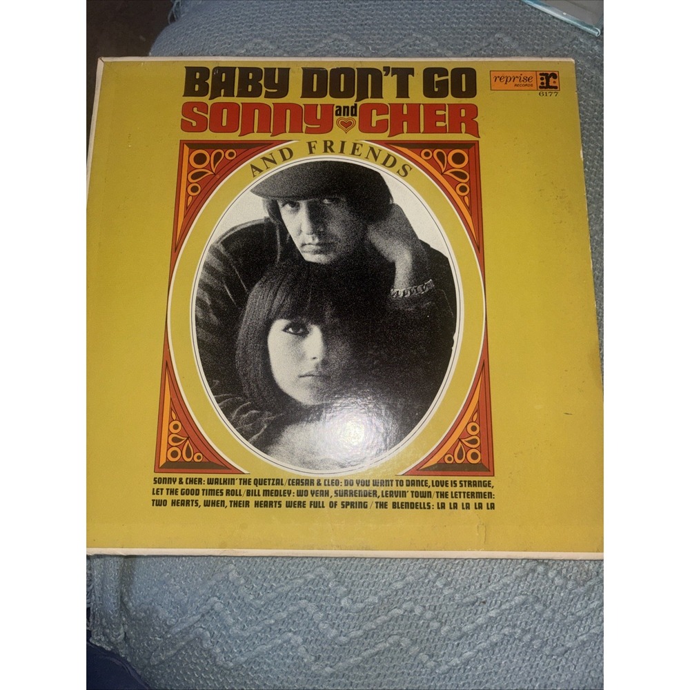 Sonny And Cher: "Baby Don't Go" (1965) Vintage LP VG